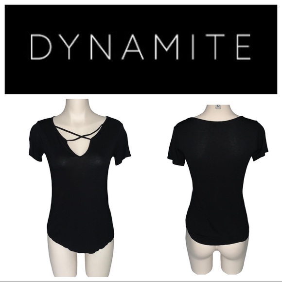 Lululemon Like New Dynamite Black T Shirt